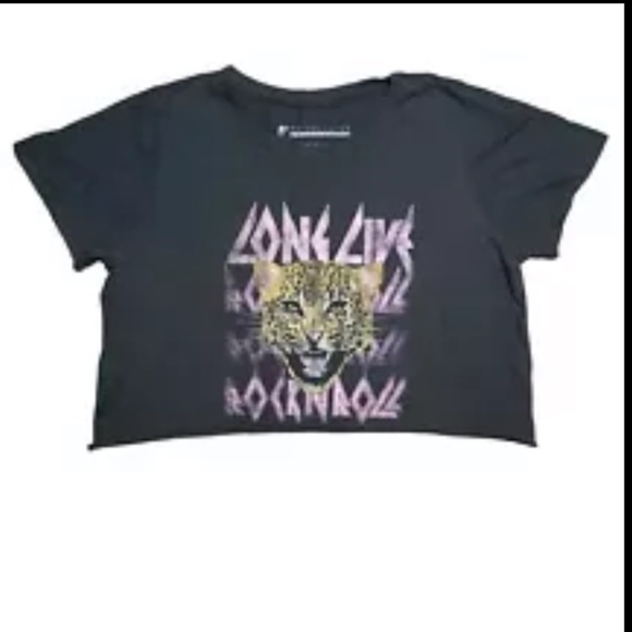 5/$25 Prince Peter Crop Top Tiger Graphic T-Shirt‎ - Picture 2 of 4
